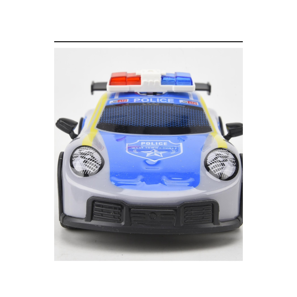 Toy Rush Super Police Remote Control Car with Lights & Sound (8Years+)