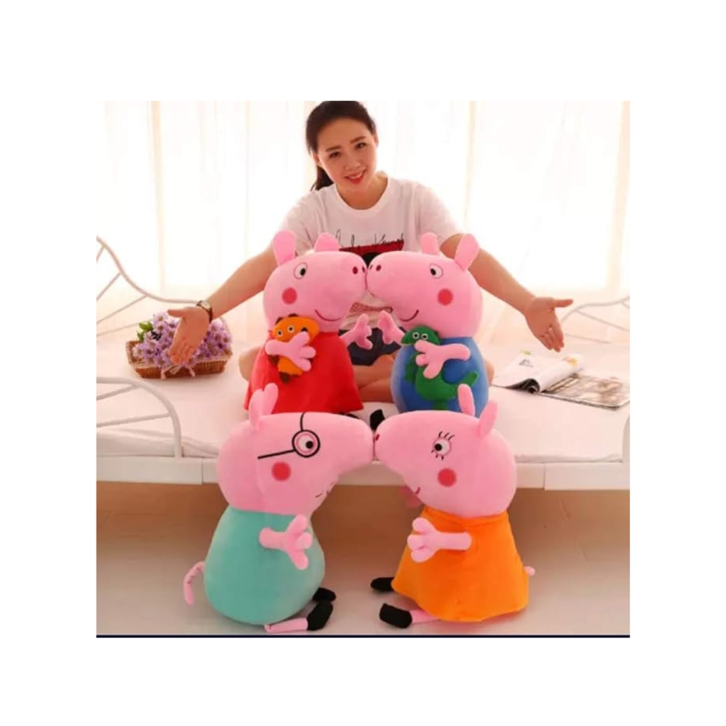 Rolex Peppa Pig Family Plush Soft Toy Small Stuffed Character for Kids (3+ Years)