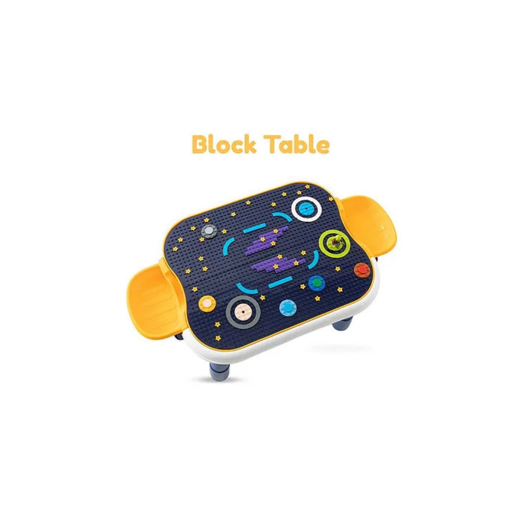 JB Impex Building Blocks Activity Table 13 Pieces for Kids Age 3+ Random Colour as per Availability