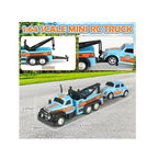 1:64 Scale Mini R/C Speed-Regulating Alloy Tow Truck & Classic Car Set