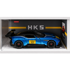JB Implex Diecast Model Car Racing Service Garage Diorama Display Case with Sports Car (14+ Years)