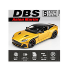 Toy Rush 1/24 Scale Aston Martin DBS Super leggera Alloy Die-Cast Toy Car Model RANDOM COLOUR AS PER AVAILABILITY (3+ Years)