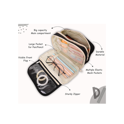 Black  Pouch For Kids And School Kids College Students