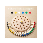 Wooden Memory Matchstick Chess Game
