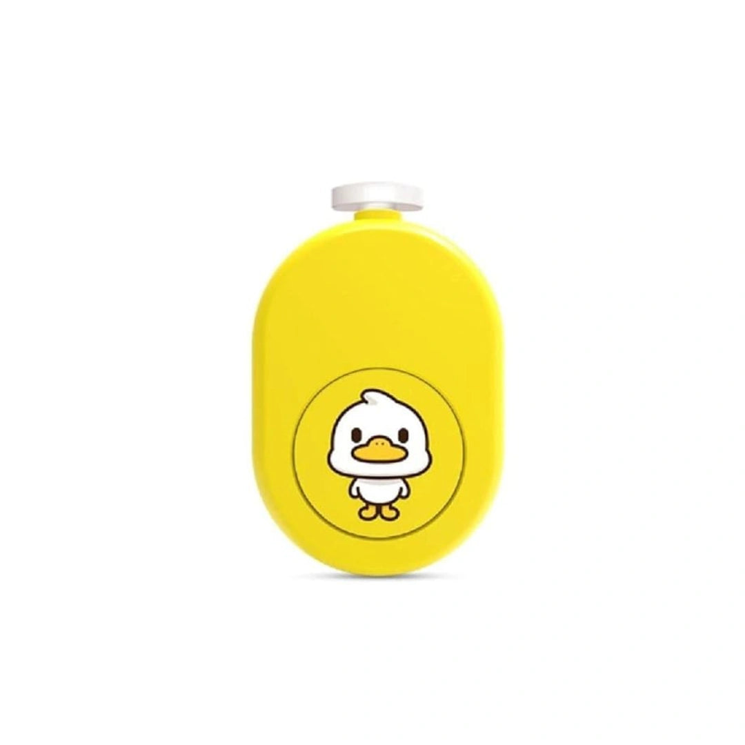 Electric Baby Nail Trimmer - Duck Shape, Safe & Quiet, 4 Grinding Heads
