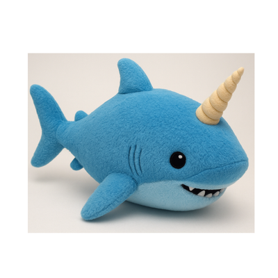 Soft Unicorn Shark Toy Stuffed Plush Toy for Kids, Plush Pillows for Children (color may vary(2+years)