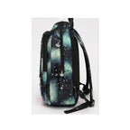 Galaxy Star Holographic School Backpack - Multi-Compartment, Quilted