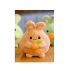 Rolex Cute Bunny Plush Toy with Carrot – Soft Stuffed Bunny Doll for Kids (Color as per Availability) (3+ Years)