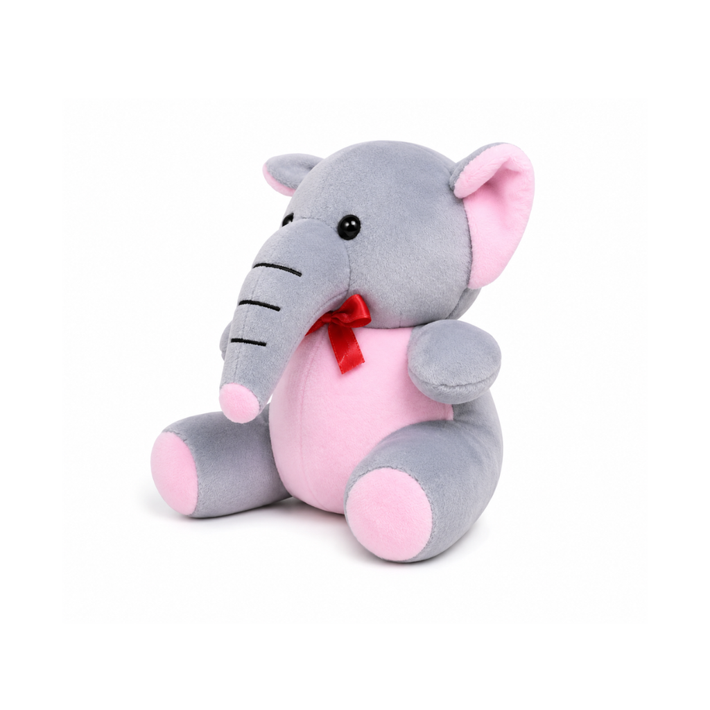 Packet Elephant Plush Soft Toy Set (6 Pieces)