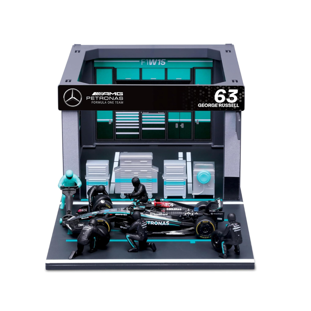Burago F1 W15 Pit Stop Set