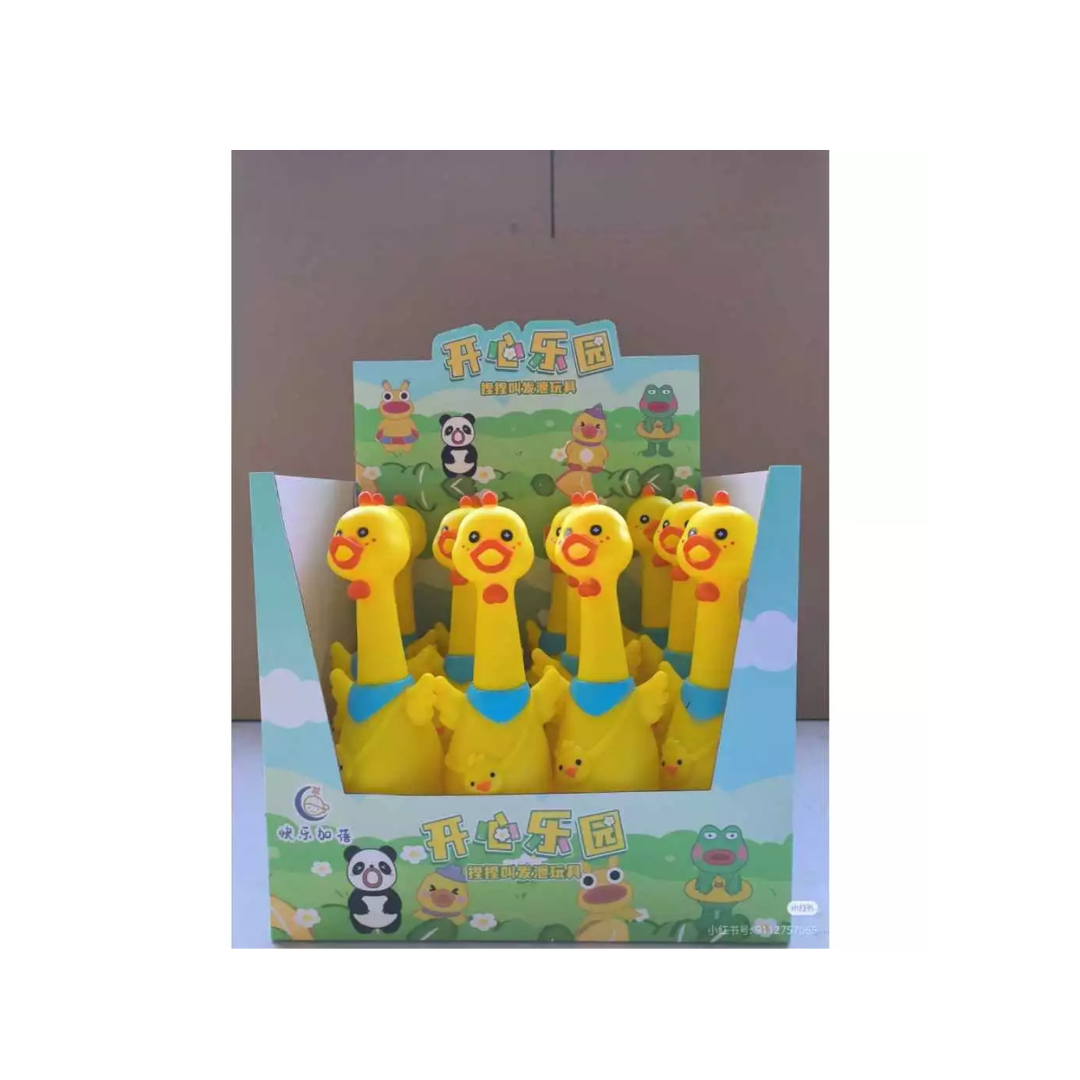 Ub Collection Chuchu Duck M Squeeze Toy for Kids Age 3+ Random Colour as per Availability