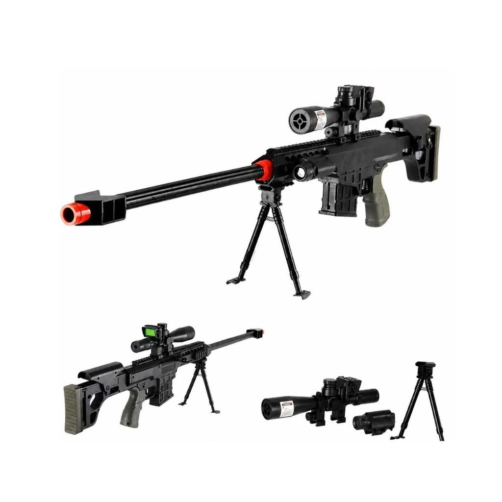 DM3 Superior Performance Gun with Shell Ejecting Action &Tactical Role Play Toy (14 Years+)