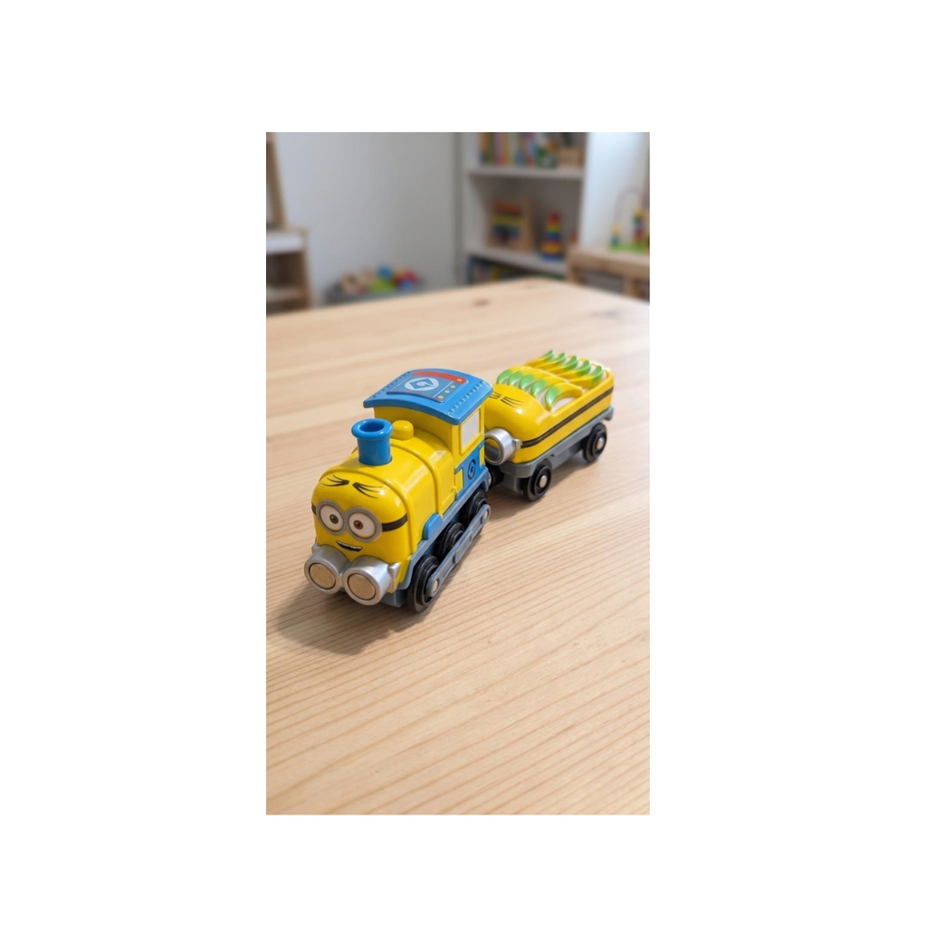 JB Impex Magnetic Pull Back Train Toy Set for Kids – 2 Pieces 3+ Years