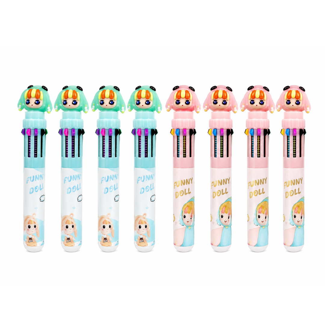 Ub Collection Multi Colour Pen for Ages 3+ Random Design as per Availability