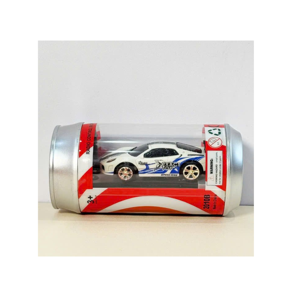 Toy Gallery Mini RC Racing Car in Can Storage Box Remote Control Sports Car Toy (Random Colour as per availability) (3+ Years)
