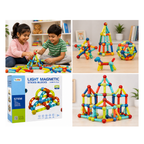 Light Magnetic Sticks Blocks (36 PCS) STEM Educational Building Set
