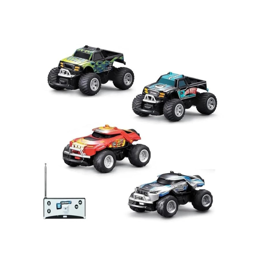 Mini RC Off-Road Monster Truck - 4-Channel Remote Control Toy Vehicle