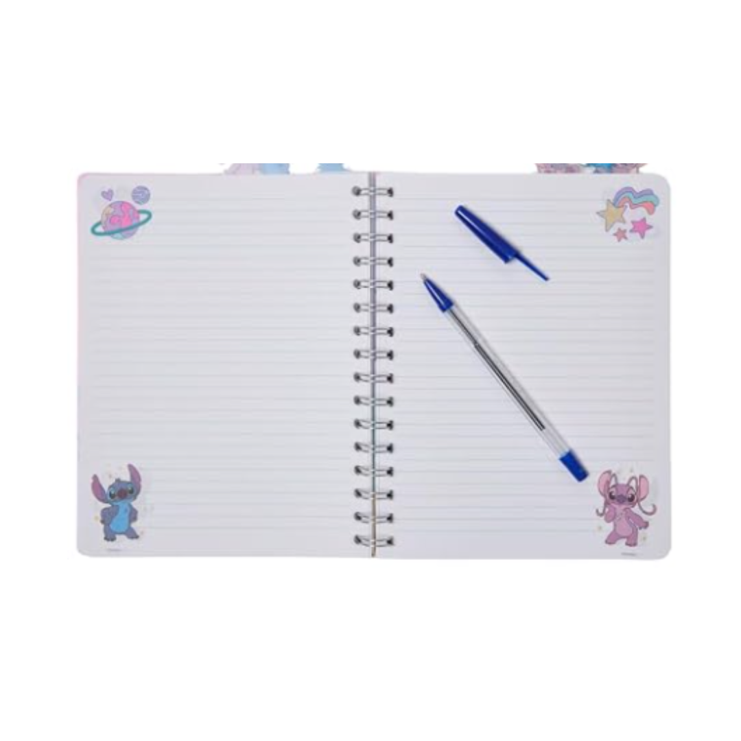 UB Collection 264-20 Mouse Themed Mini Diary | Glitter Hardcover Notebook