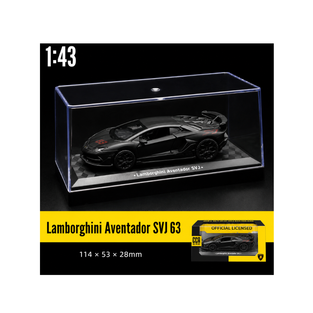 CCA Original Licensed 1:24 Diecast product – BMW M4 DTM, Lamborghini Revuelto, Aventador SVJ 63 & Ford Mustang GT3