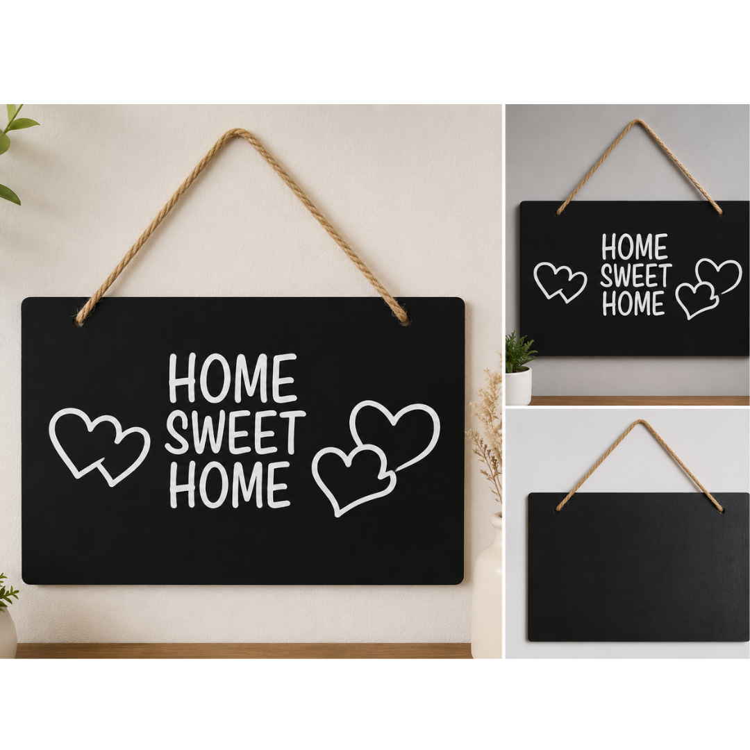 UB Collection Home Sweet Home board L Decorative Hanging Wall Board