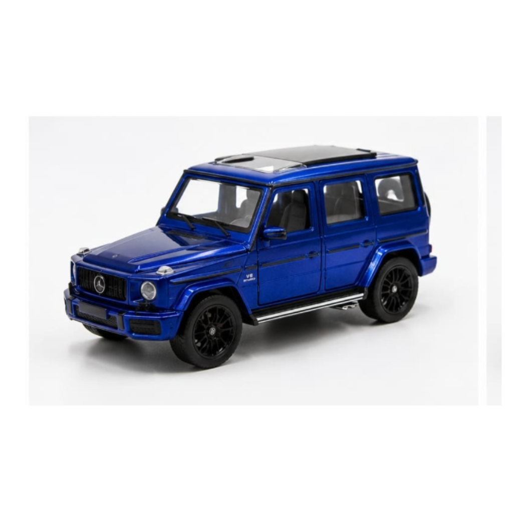 Toy Rush Mercedes-Benz G-Wagon 1:32 Scale Die-Cast Model Car (Blue) (3Years+)