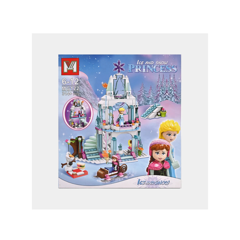JB Impex Ice and Snow Princess Building Block Set for Kids (Age 6+ Years)