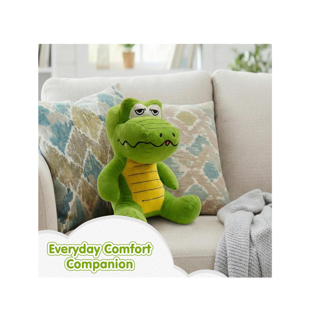 Rolex Cute Alligator Plush Toy (Everyday Comfort Companion) 3-12 Years