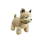 Soft Plush Dog Toy Set Assorted Colours 6-Piece