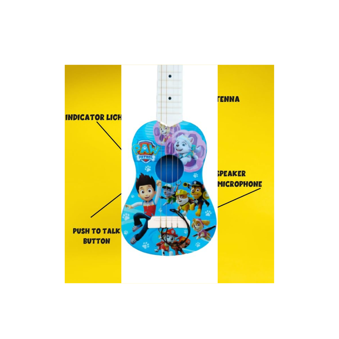 Toy Rush Guitar Musical Instrument for Beginners  4 String Guitar Toy for Kids, Small Toy (4 Year+)