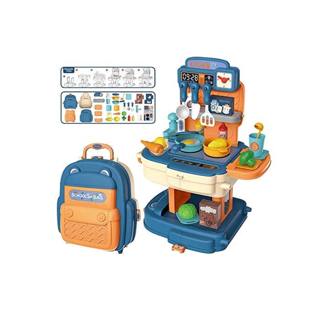Role Play Bag Set – 3-in-1 Pretend Play Backpack Toy