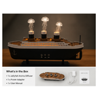 Titanic Ship Aroma Diffuser & Cool Mist Humidifier with LED Ambient Light | USB Powered | Home & Office Fragrance Diffuser