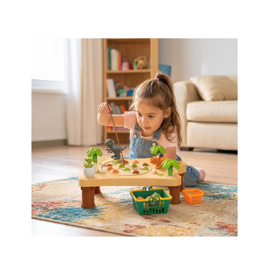Dinosaur Electric Rotation Fishing Game