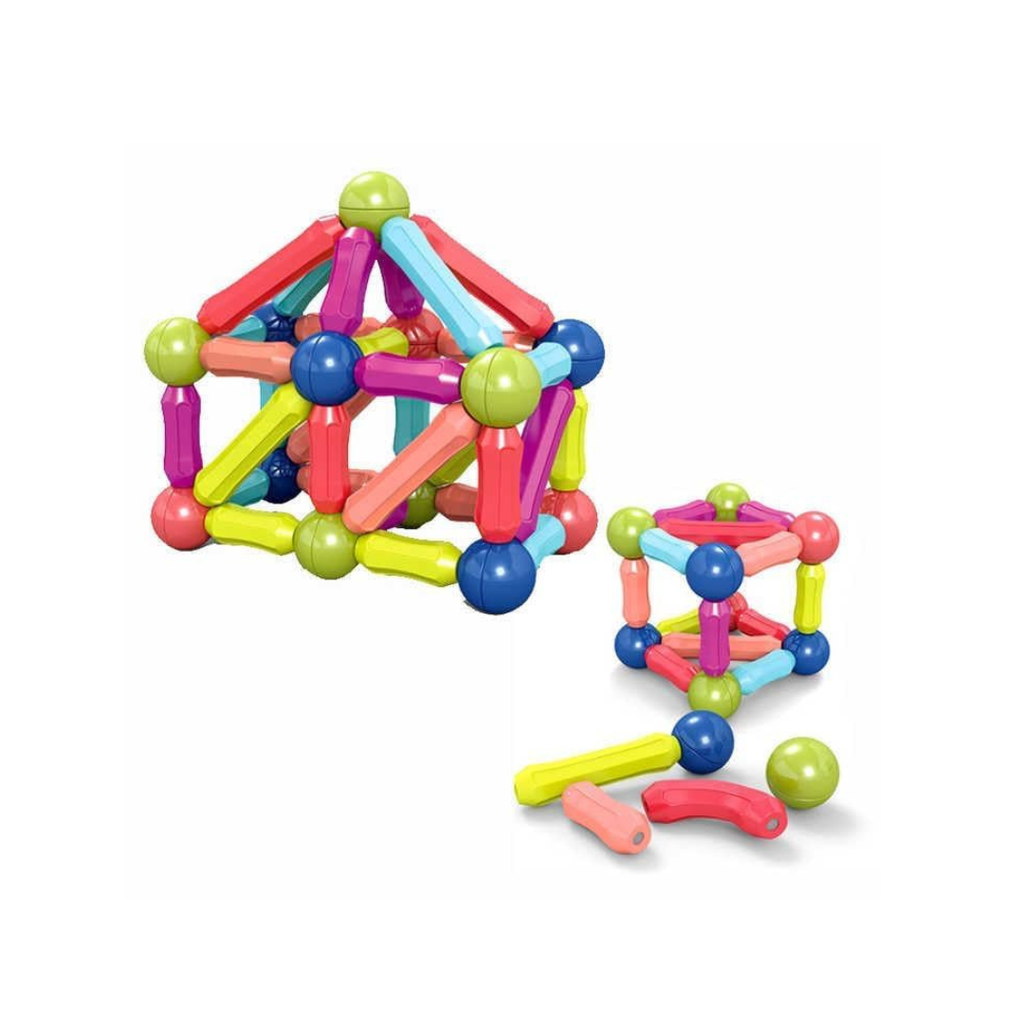 Magnetic Roundels Stick Building for Kids Toys for Girls Magneticc Toyss for Boys