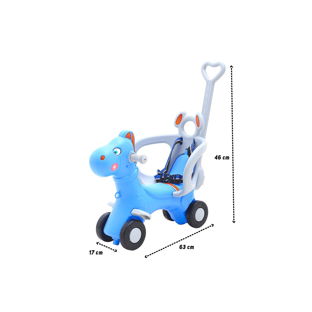 Baybee Ride-ons Baybee 2 in 1 Baby Horse Rider-Kids Ride-On Push Car for Kids Boys & Girls (1-3 Years)