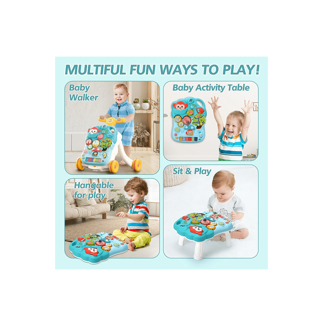 Baan Toys Toys Baan Toys 2 in 1 Baby Detachable Walker For Kids (6-18 Months)