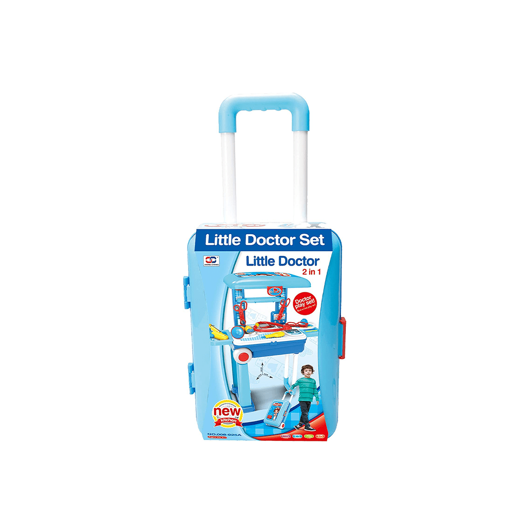 Baan Toys Toys Baan Toys 2 in 1 Pretend Play Doctor Set Trolley for Kids (3 years+)