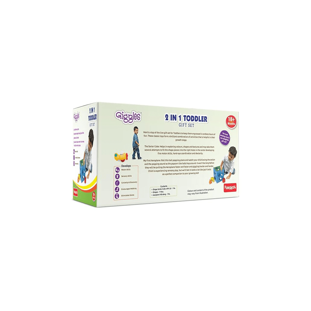 Funskool Toys Funskool Giggles 2 in 1 Toddler Gift Set (18 Months+)