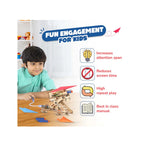 2in1 Hydraulic Aeroplane & Dart Launcher Toy for Kids,Shoots Planes/Darts Far in Air,DIY Science Toy (6-14 Years)