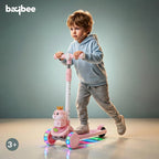 baybee Kick Scooter for Kids 3 Wheel Foldable Skate Scooter for Kids 3 to 8 Years