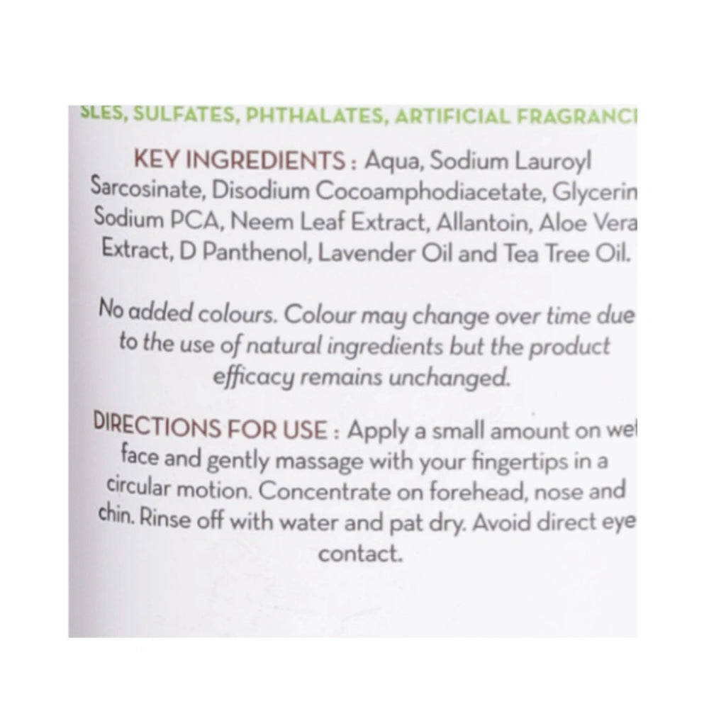 ME TEA TREE FACEWASH