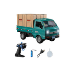 JUGU Remote Control Kei Carriage Truck,1:16 Scale, 2.4GHz, LED Lights, Multi-Directional Control with Water Spray Function, rc Truck, Van