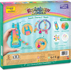 Imagimake Rainbow Loom Bands Charms and Beads Creative Kit for Kids 7+ Years Random Colour as per Availability