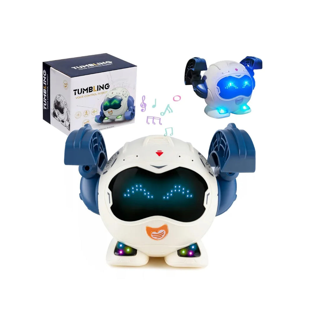 Clap-Activated Tumbling Robot