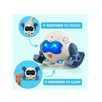 Clap-Activated Tumbling Robot