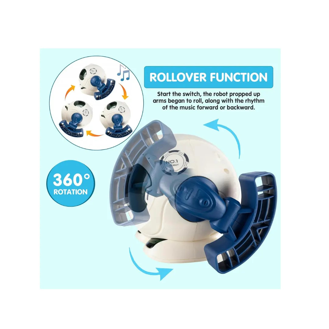 Clap-Activated Tumbling Robot