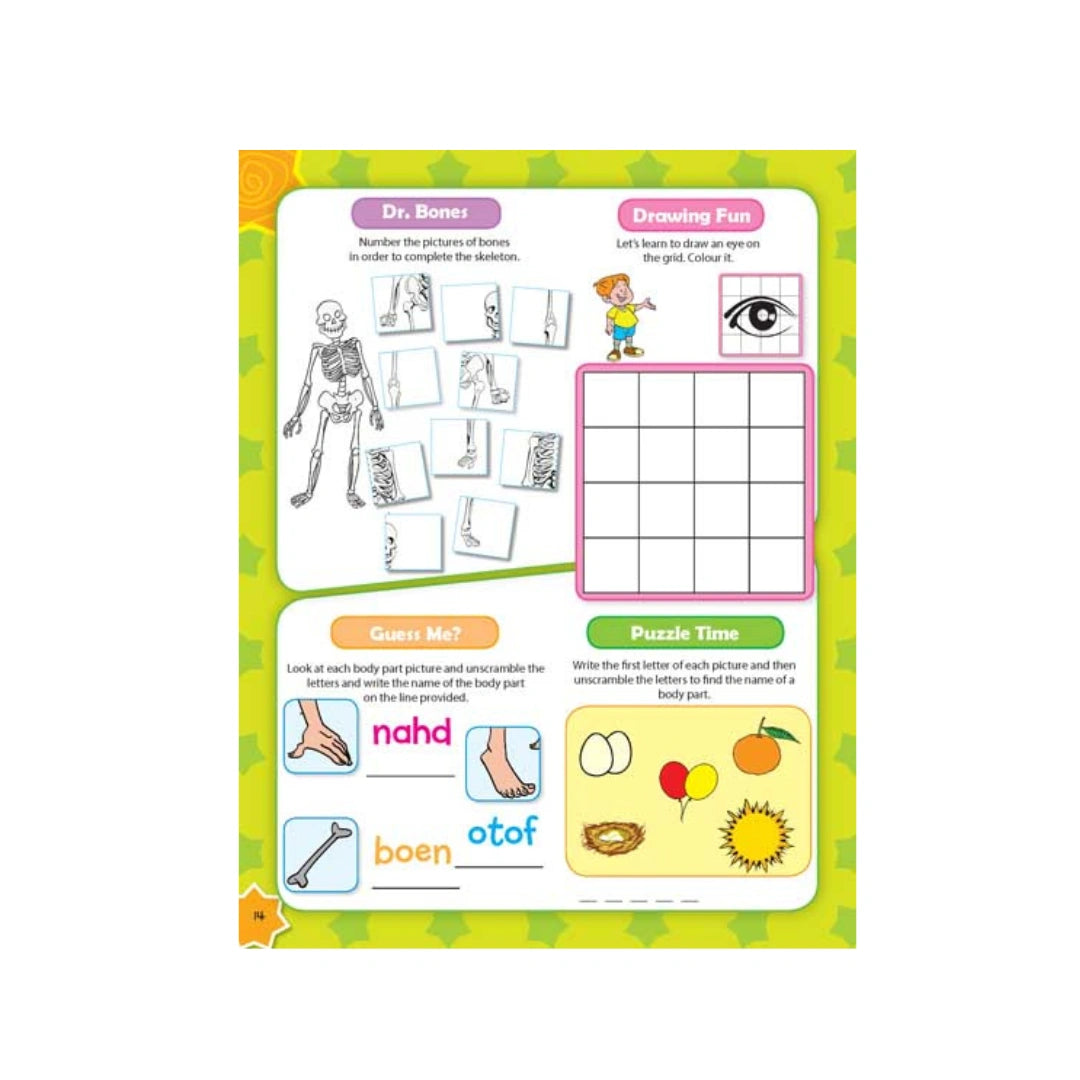 Science activity workbook for kids 