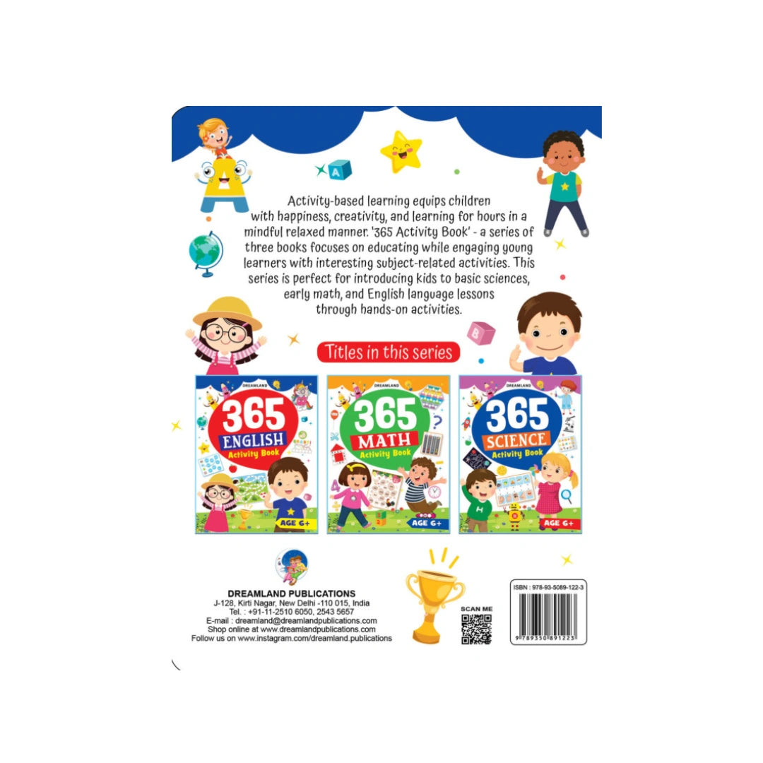Science activity workbook for kids 