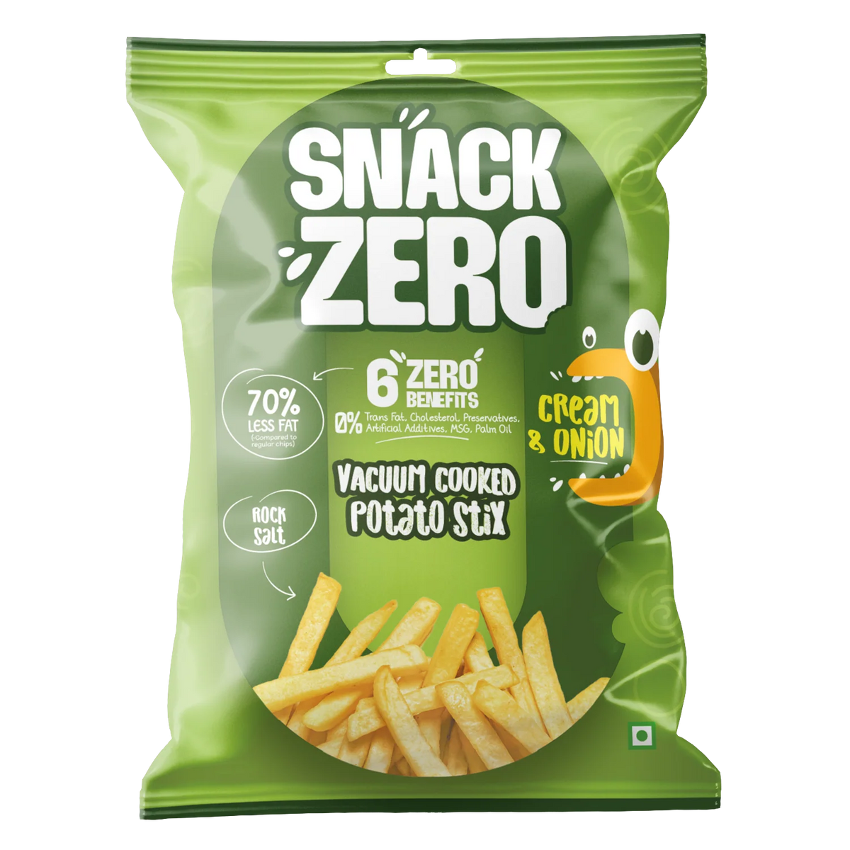 Snack Zero - Potato Stix - Cream & Onion 50g For Kids (3 Years+)