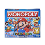 JB Impex Super Mario Celebration Edition Property Trading Board Game with Interactive Electronic Question Block Sound Unit & Metallic Tokens (8+ Years)