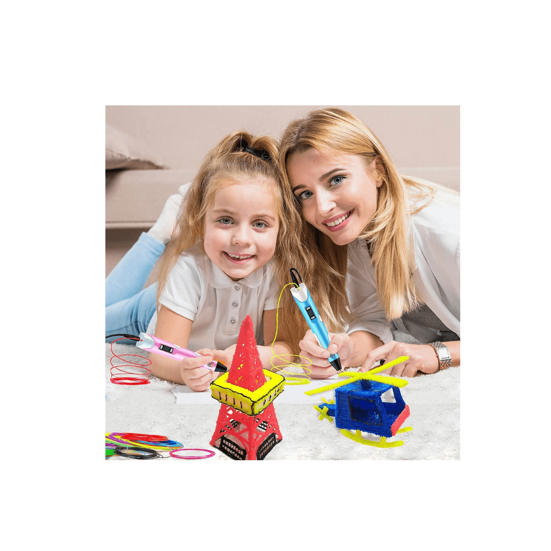 Burani Toys Toys Burani Toys 3D Printing Pen with LCD Display For Kids